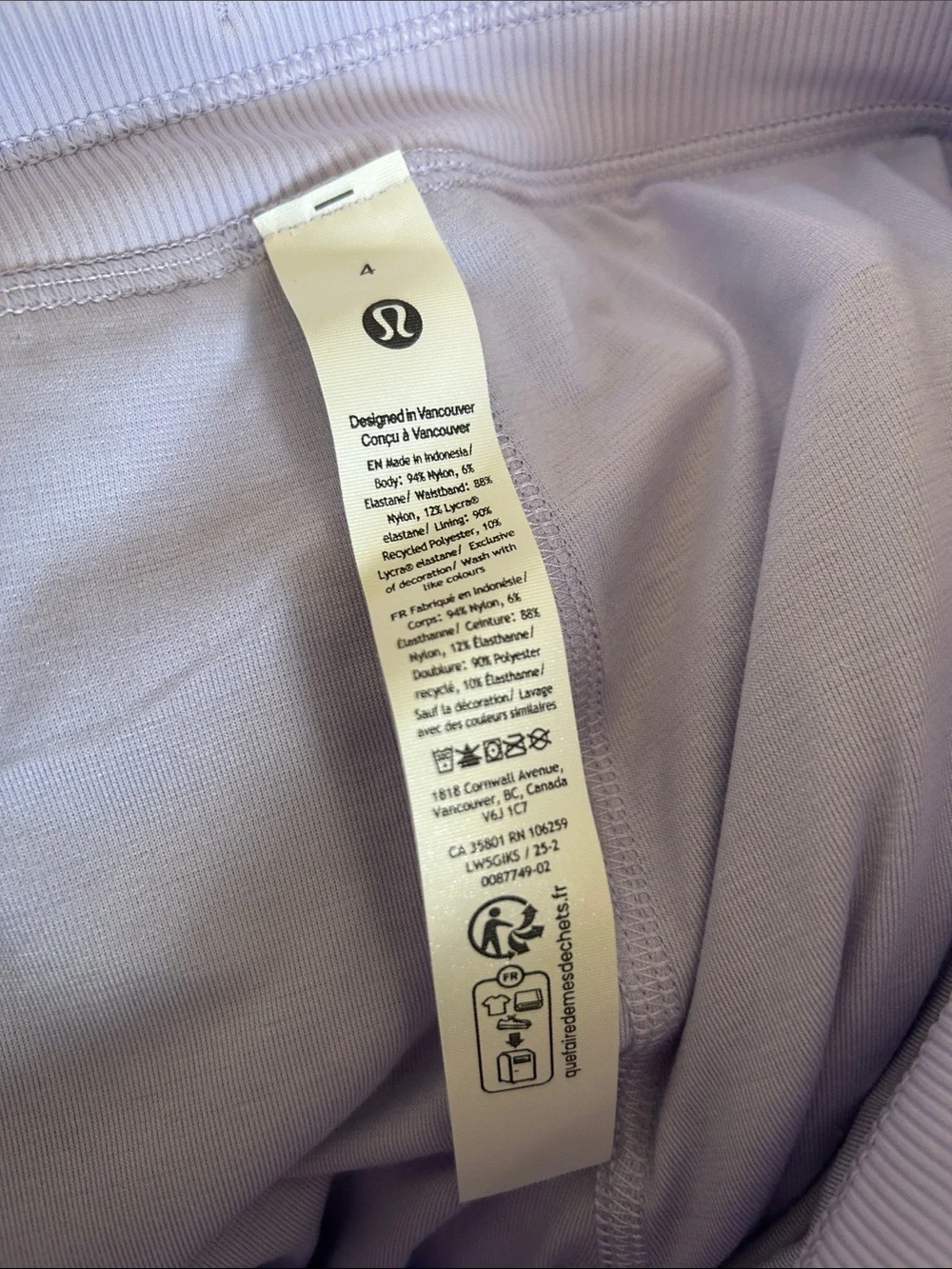 lululemon athletica straight leg